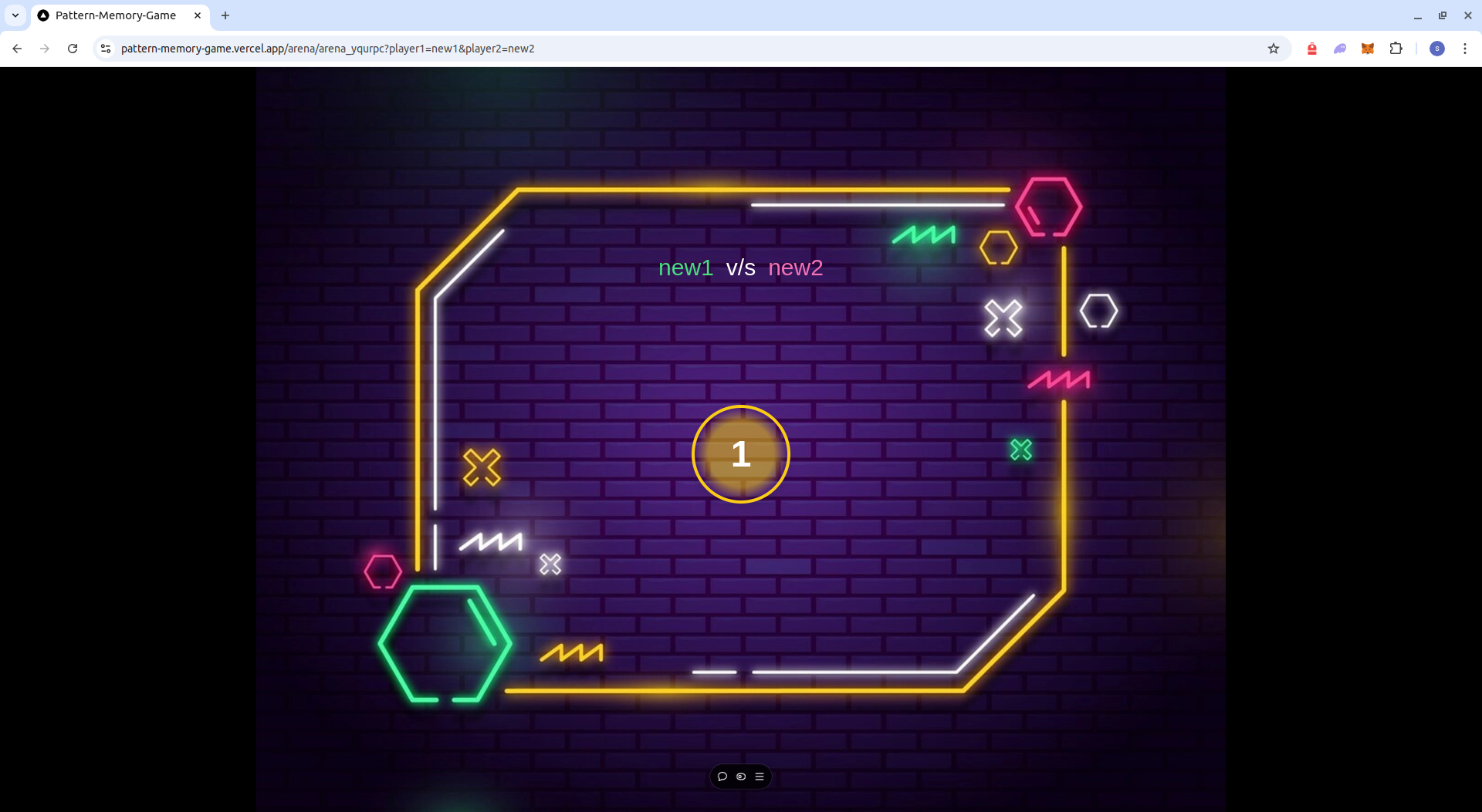 Pattern Memory Game