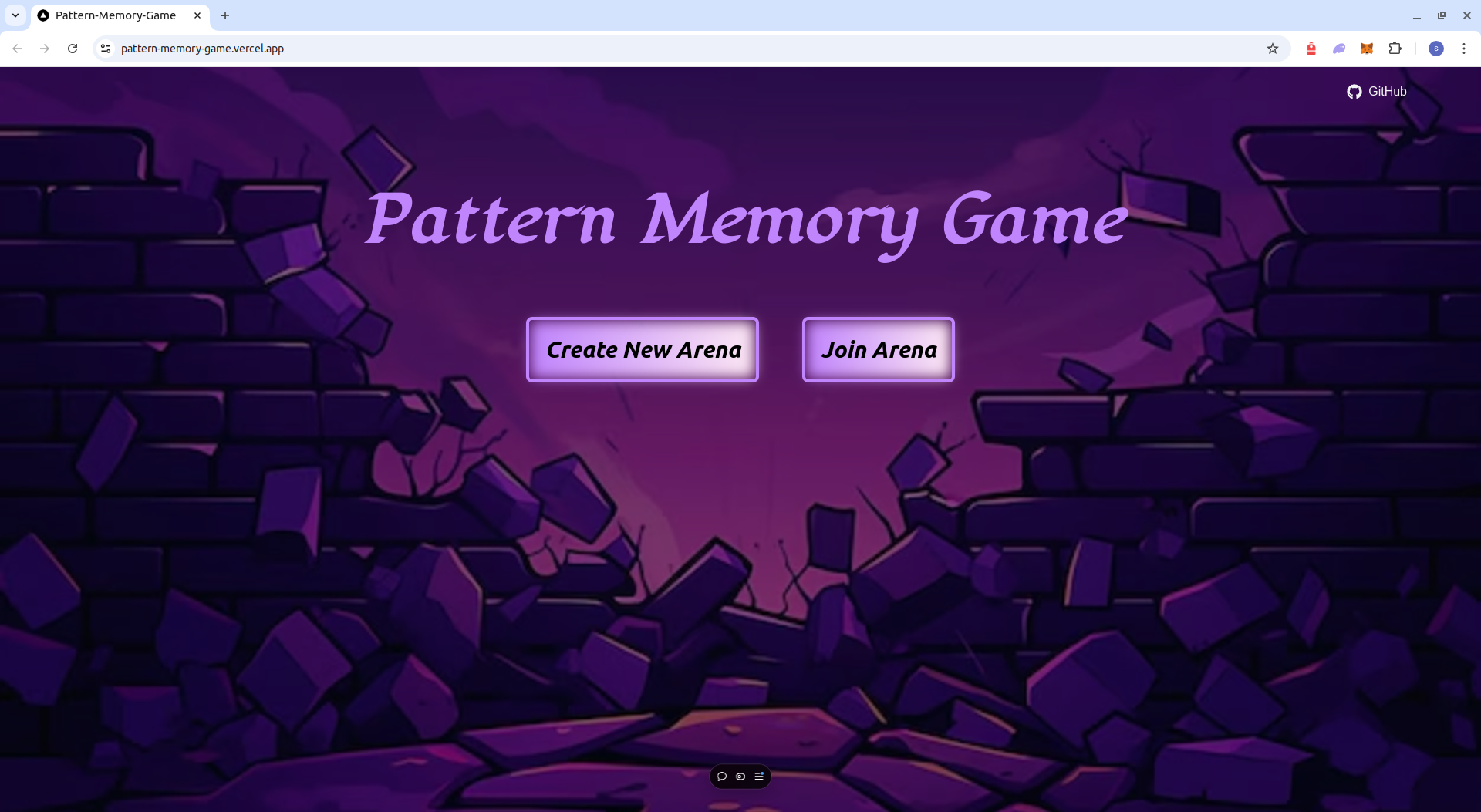 Pattern Memory Game