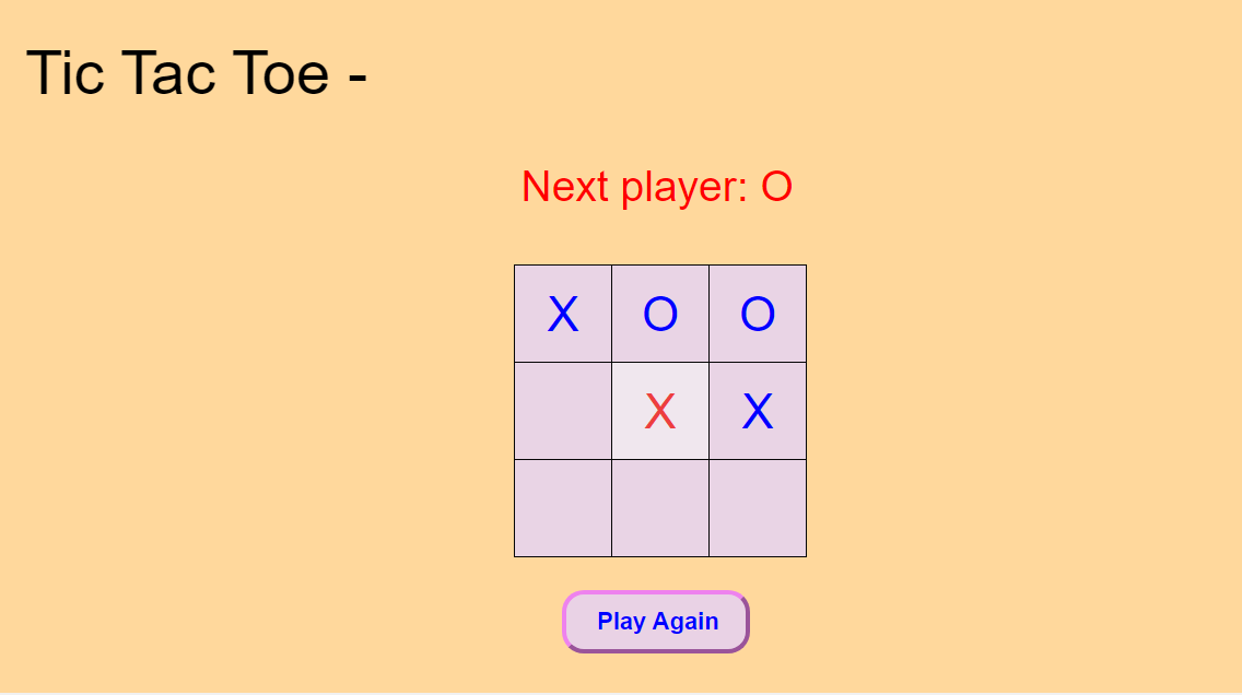 Tic Tac Toe